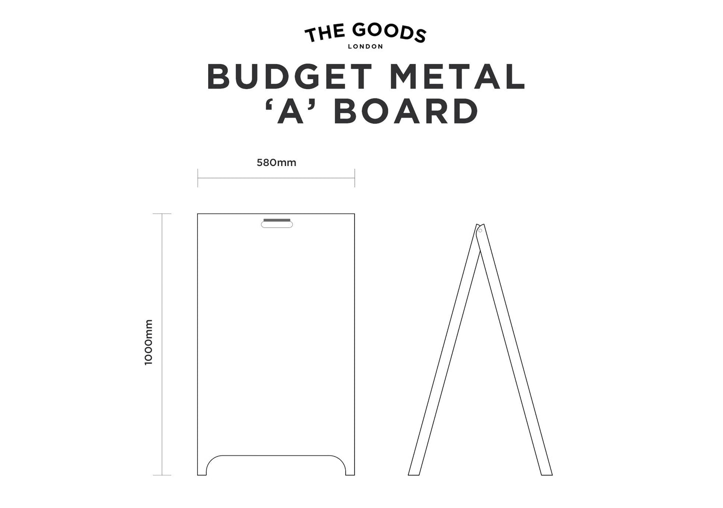 Budget A Board Technical Drawing