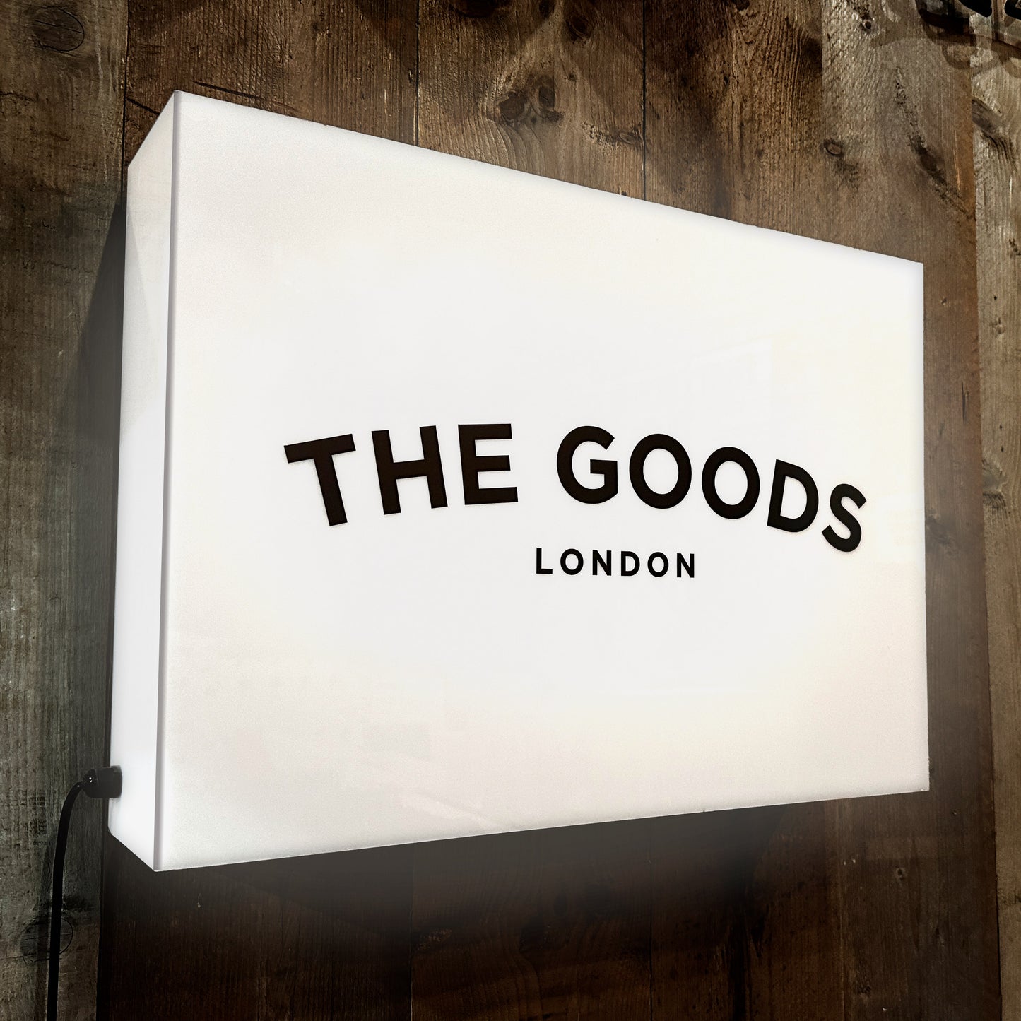 'The Highbury' - Frameless Acrylic Light Box Sign – 'The Goods' Signs ...